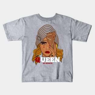 Queen Of Hearts Kids T-Shirt